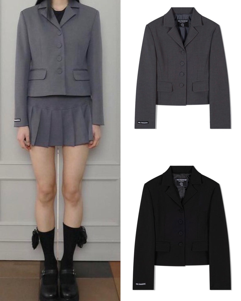 【Uglyshadow】COLLAR FIT JACKET
