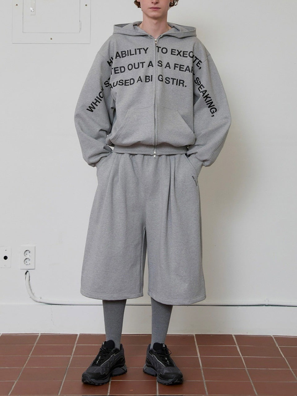 【ESC STUDIO】training bermuda pants