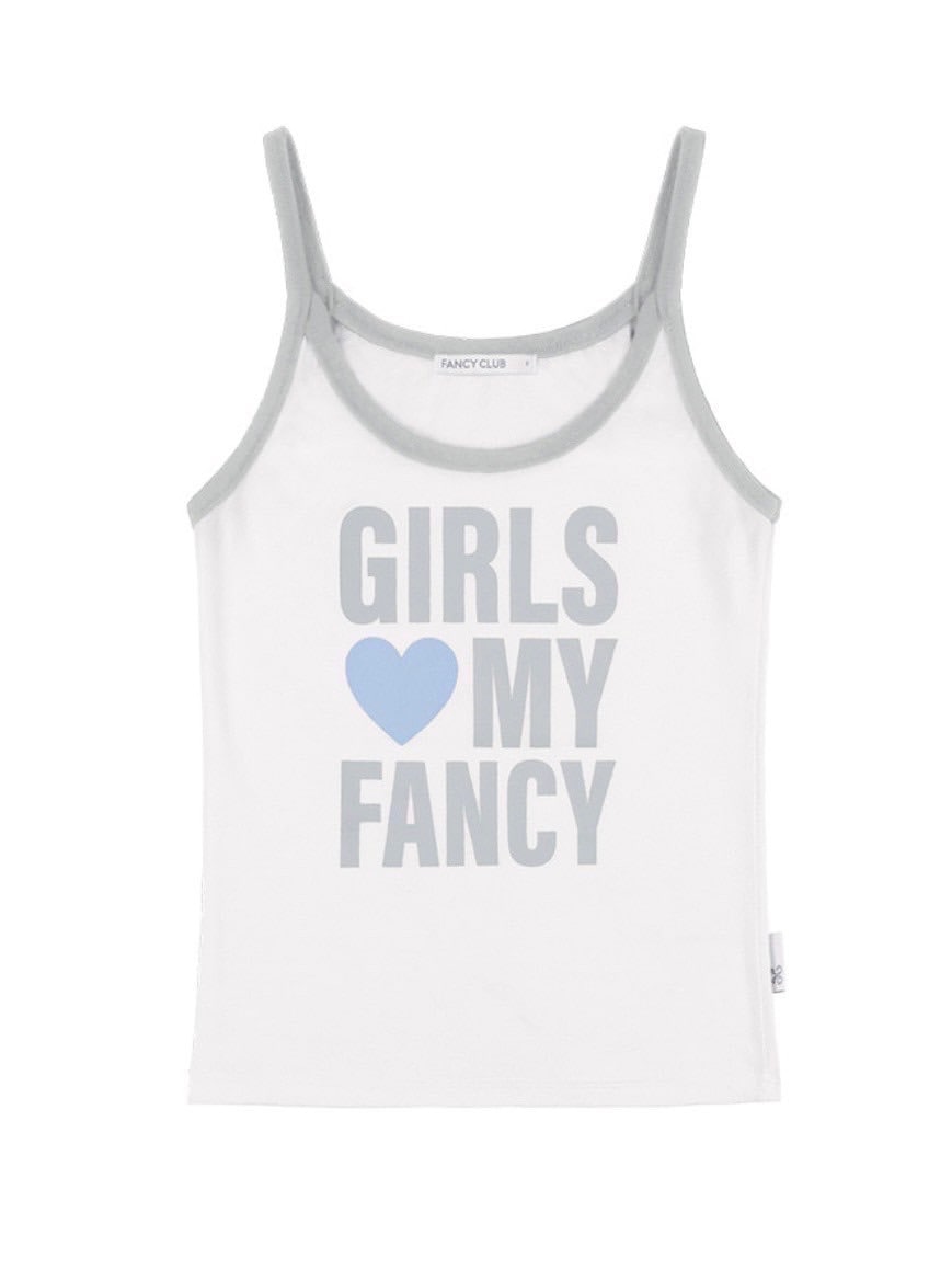 【FANCY CLUB】GIRLS MY FANCY SLEEVELESS / 【ファンシークラブ】プリントキャミソール
