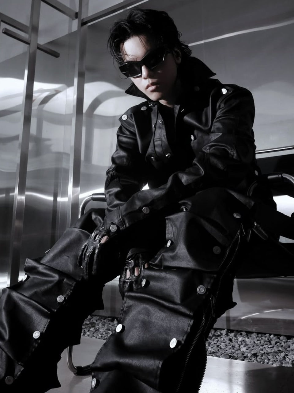 【RICH】Multi Button Denim Jacket