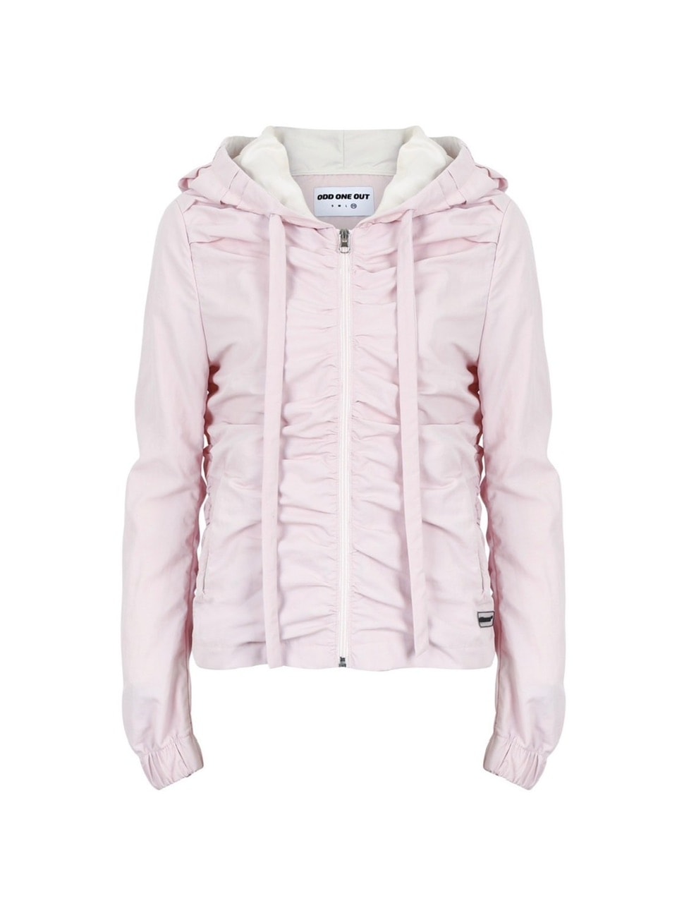 【ODDONEOUT】SHIRRING HOODIE JUMPER / 【オッドワンアウト】シャーリングフードジャンパー