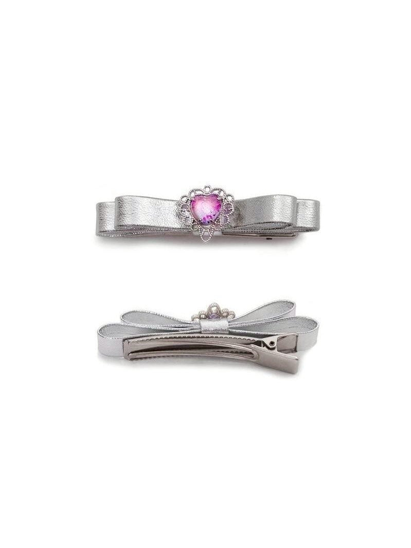 【ODDONEOUT】GLOSSY SLIVER HAIR CLIP (1EA)