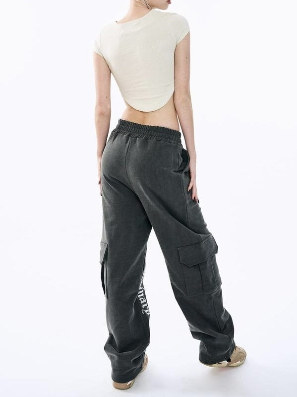 【ODDONEOUT】Washing pigment Vneck top / 【オッドワンアウト】ウォッシングピグメントVネック半袖Tシャツ