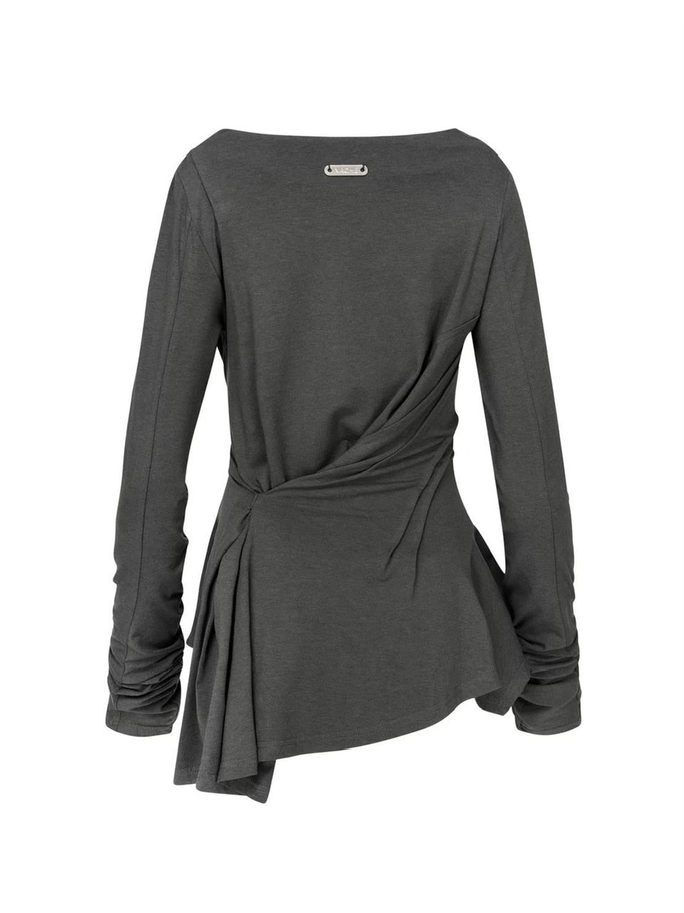 【NACHE】INCLINE DRAPING LONG SLEEVE