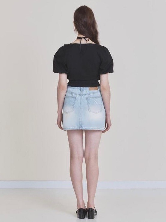 【NOTYOURROSE】Rosie wrap blouse