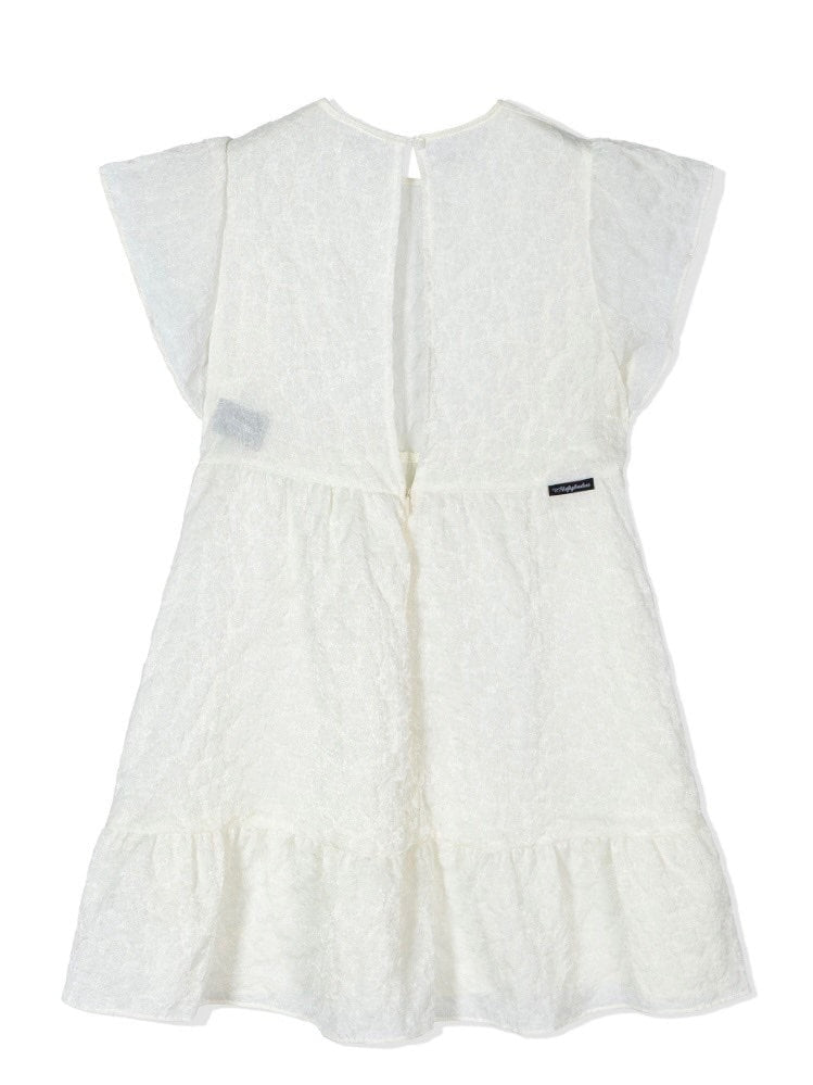 【Uglyshadow】FLOWER RUFFLE DRESS