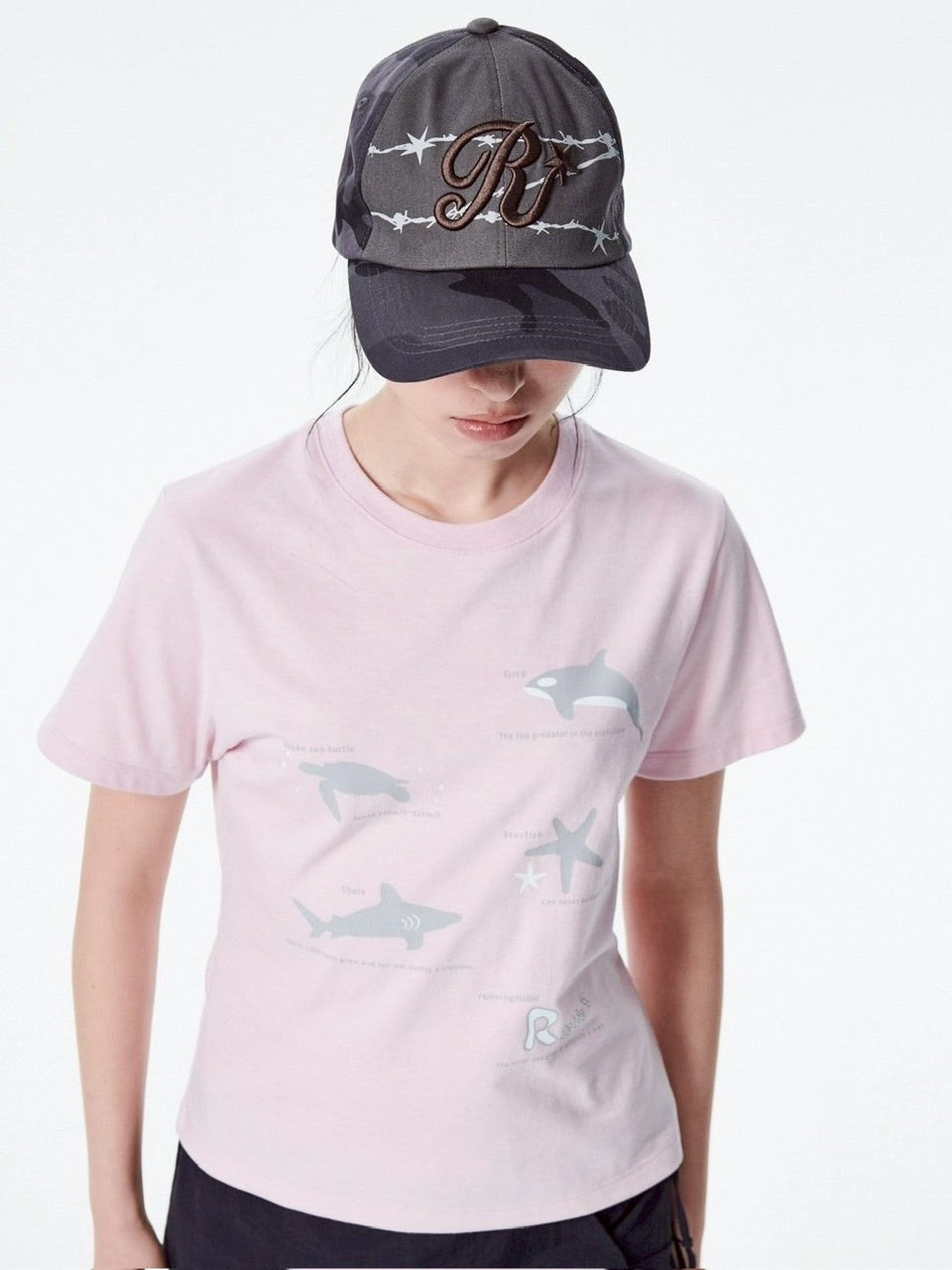 【runningHIGH】MARINE LIFE H/S TEE