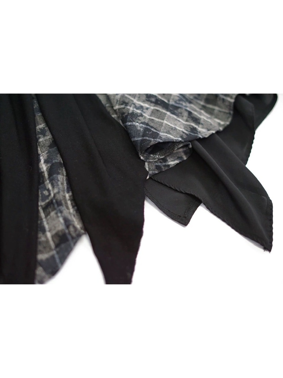 【Cest Nous】Plaid tie-strap camisole dress / 【セヌー】プリーツグレンチェックストラップキャミワンピース