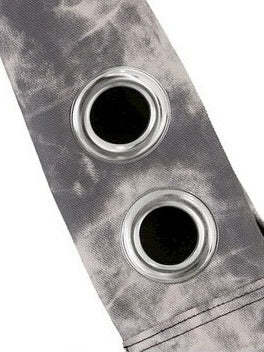 【BLACK PURPLE】Deux-Eyelet Long Handle Bag