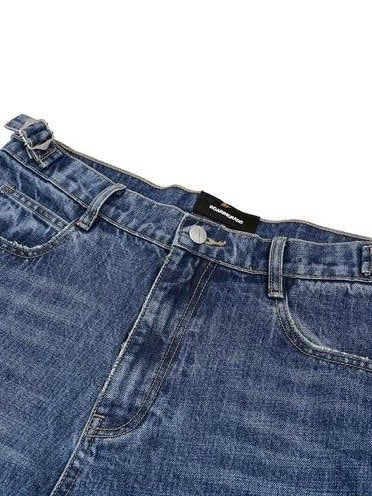 【roaringrad】CARPENTER BERMUDA DENIM PANTS