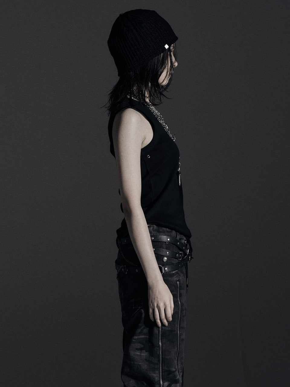 【Rosen Kreuz】ASHES HALO TANK TOP