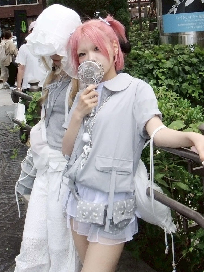 受注制【nmtc +】dot belt bag (2color)