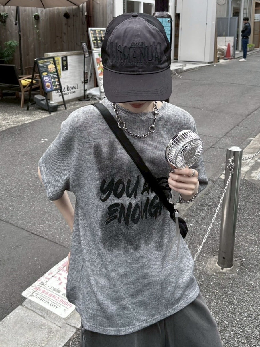 受注制【nmtc +】spray desing tee (2color)