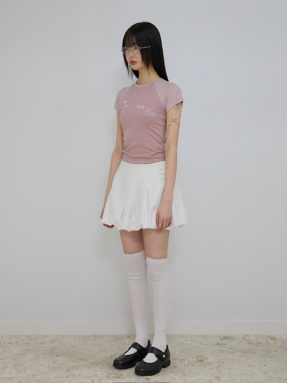 【FLAREUP】Muta Waffle Raglan T-Shirt