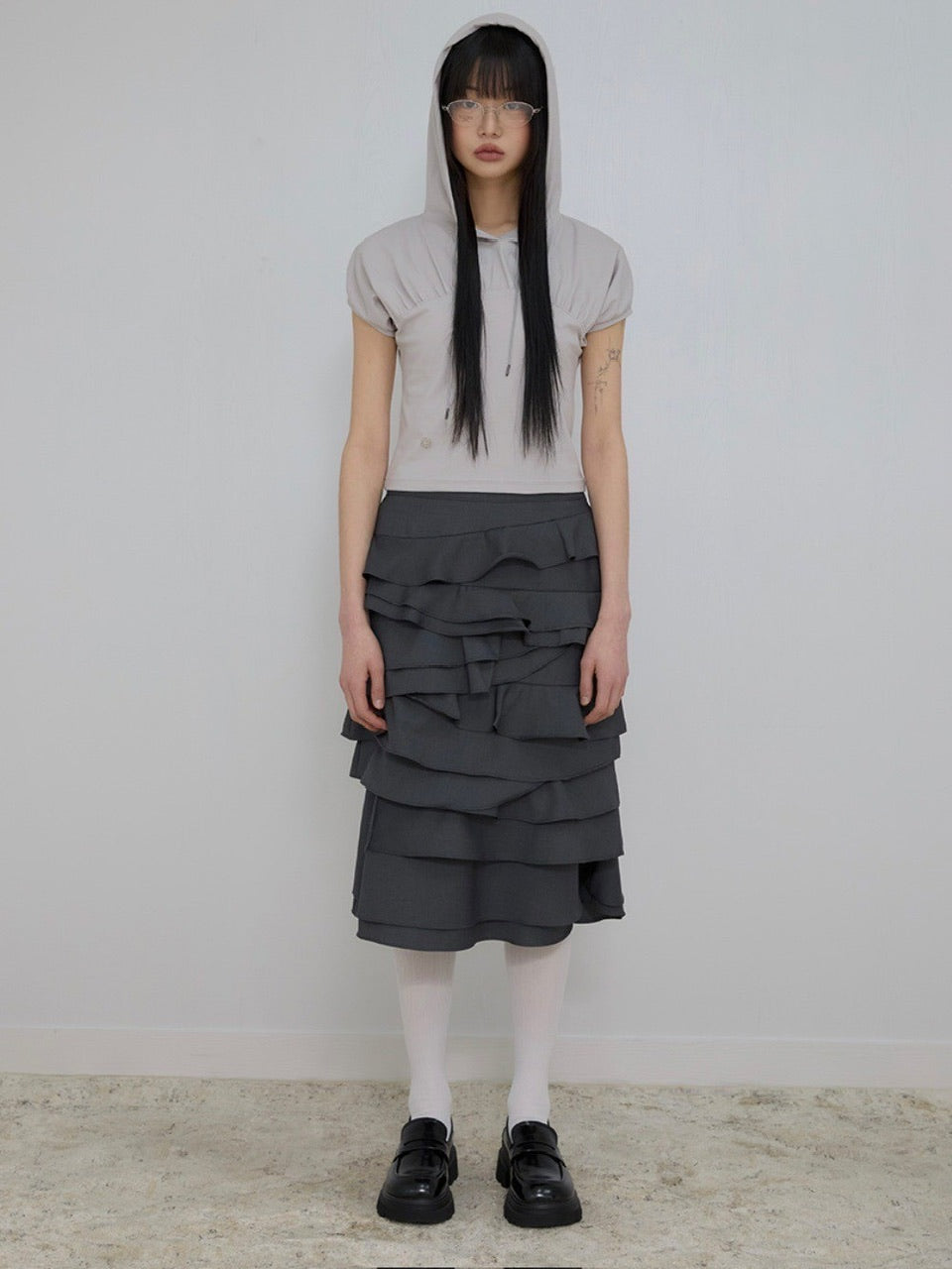 【FLAREUP】Kaya Shirred Hoodie