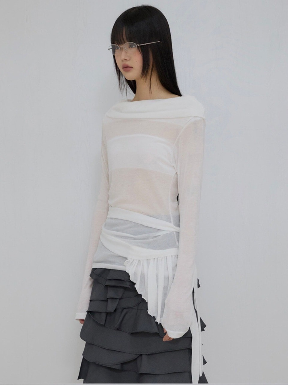 【FLAREUP】Faye Frill Long Sleeve