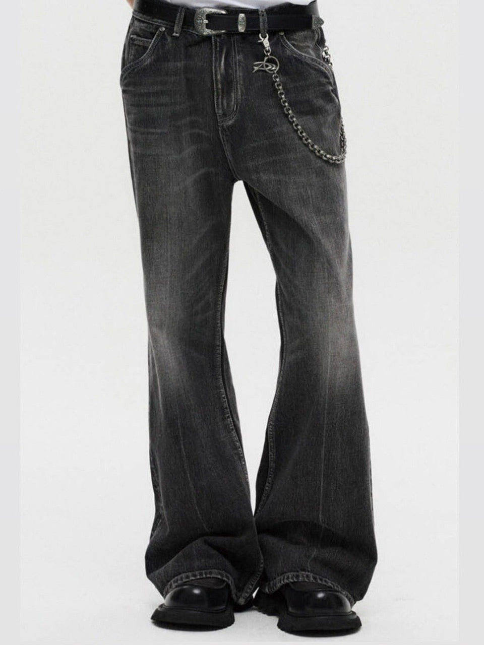 【DNSR】Western Flare Denim Pants