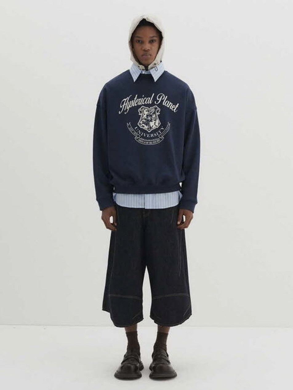 【DNSR】Multi-Dart Bermuda Denim Shorts