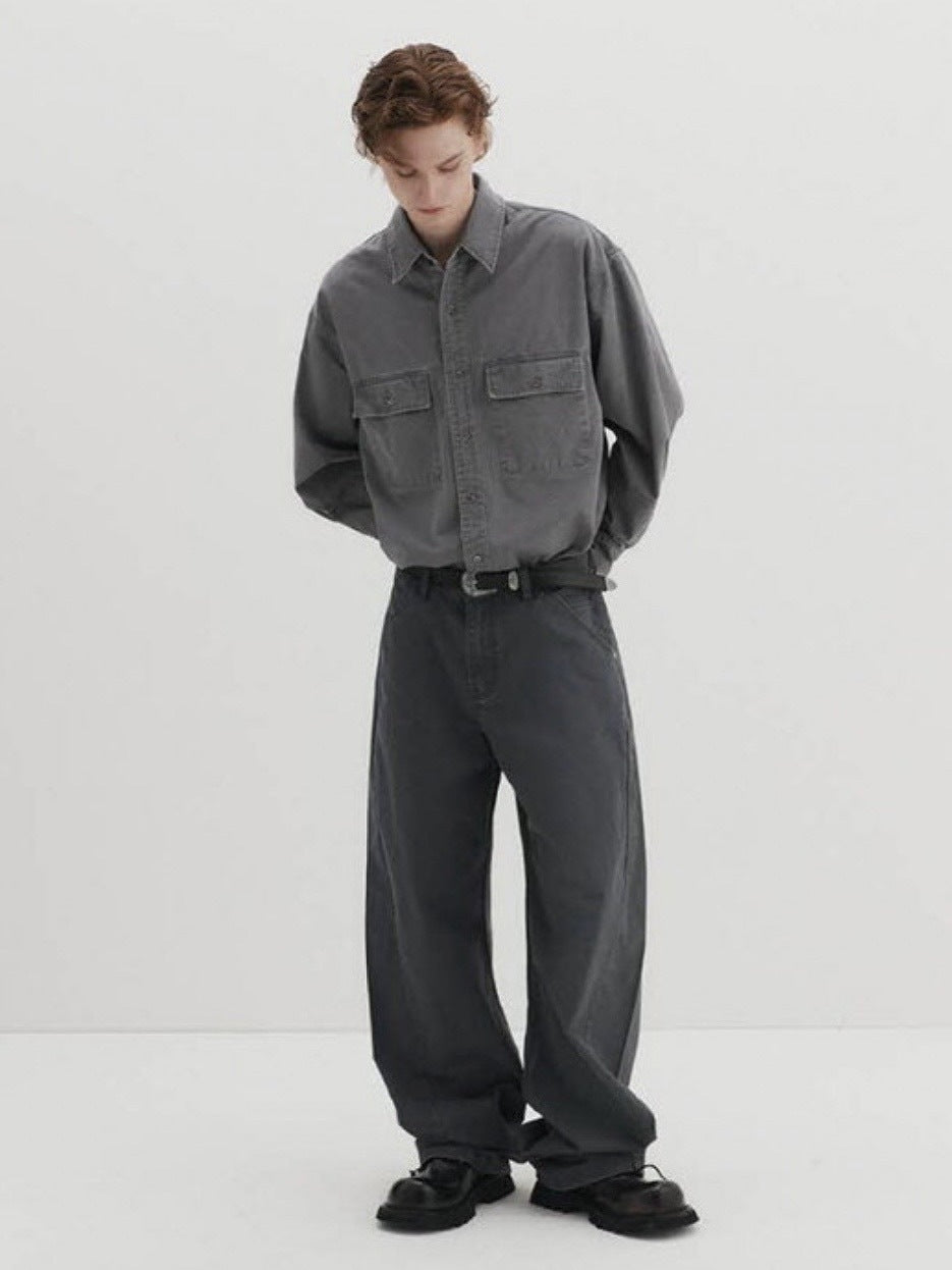 【DNSR】Curved Chino Pants