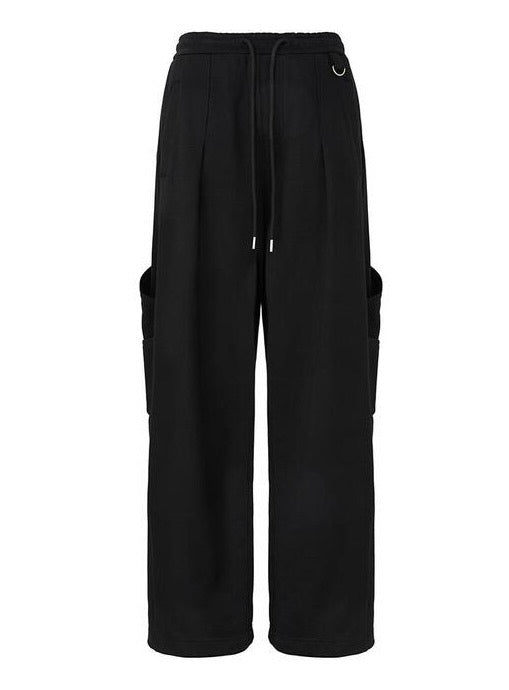 【DNSR】Side Pintuck Cargo Sweatpants