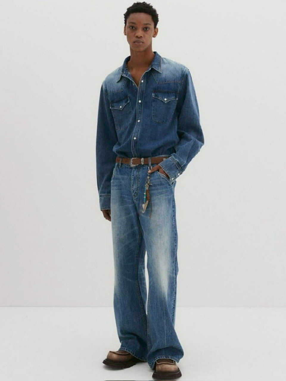 【DNSR】Western Flare Denim Pants