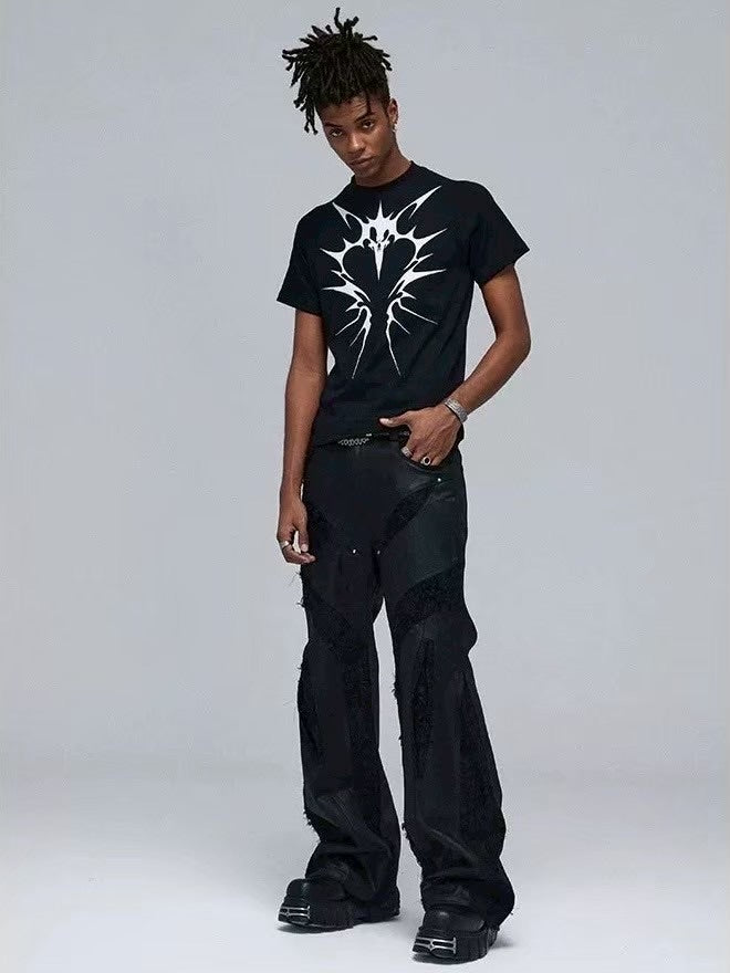 【DND4DES】RAVEN RAGLAN SLEEVE FITTED T