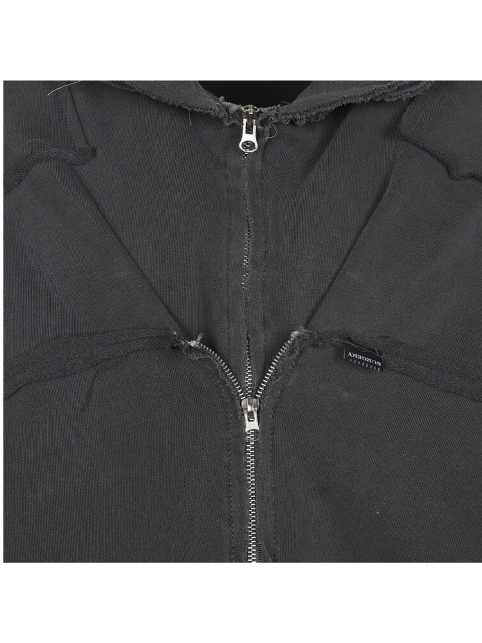 【SURGERY】surgery remake over pigment hood jacket VER.2 / 【サージェリー】リメイクオーバーサイズピグメントジップパーカー