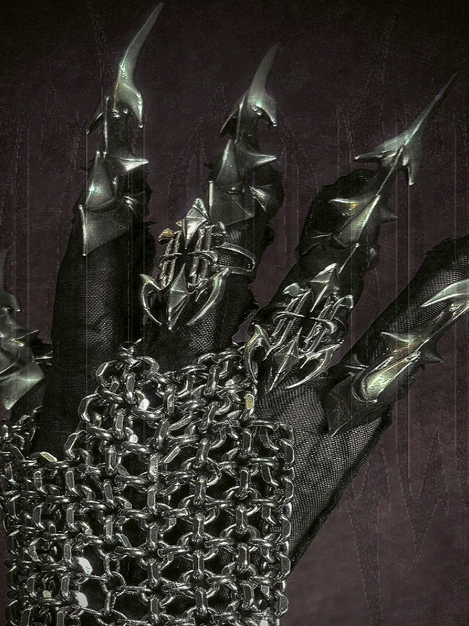 【IIIMIII】Spike Gothic Ring / 【イアミ】スパイクゴシックシルバーリング