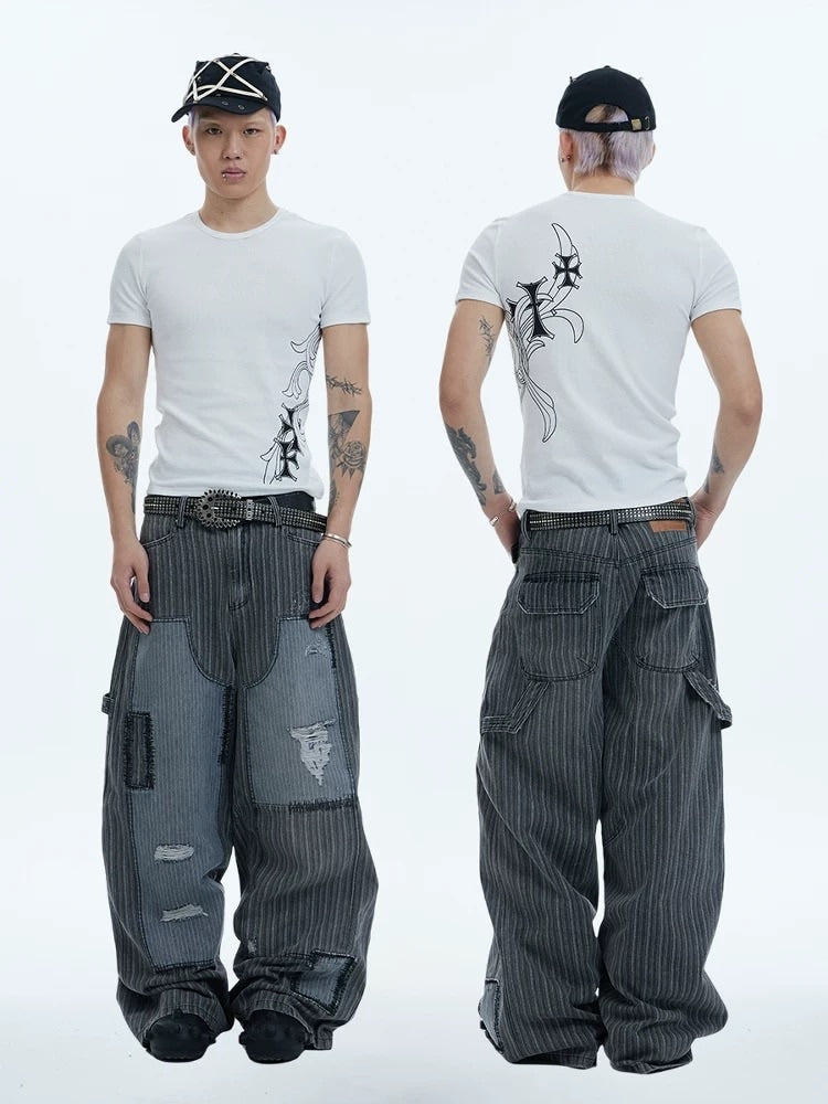 【DND4DES】HONEYSUCKLE CROSS T-SHIRT