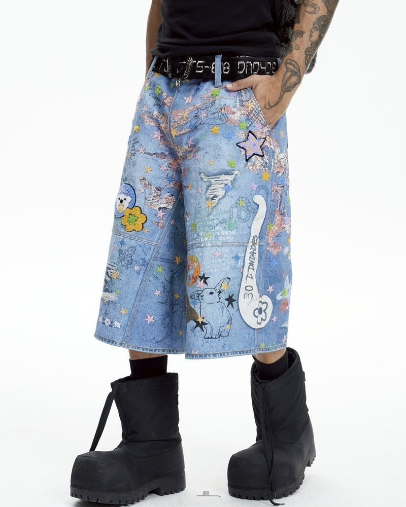 【DND4DES】PLUSH CARTOON PANTS