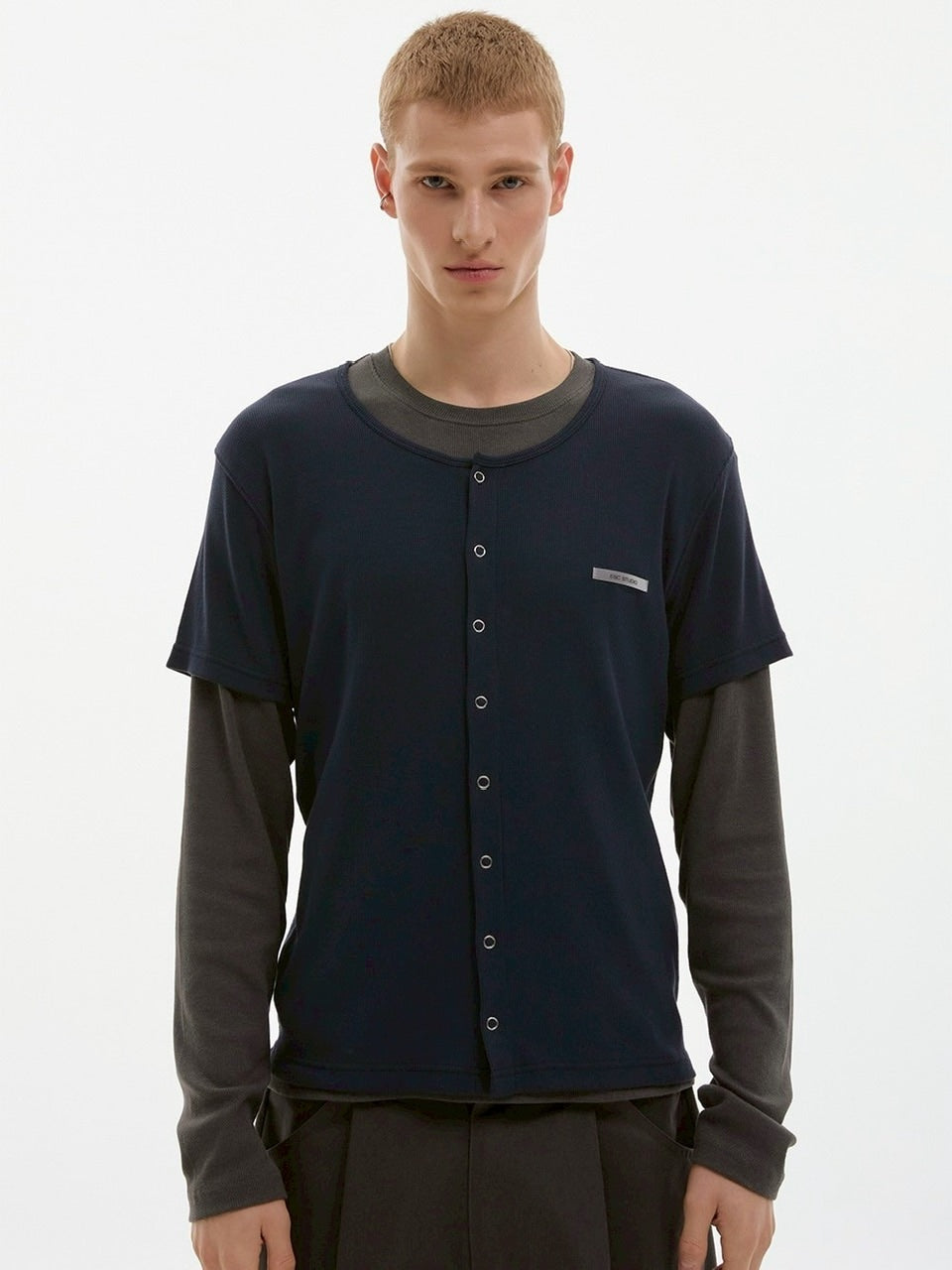 【ESC STUDIO】soft double t-shirt/ 【イーエスシーステュディオ】ソフトダブル長袖Tシャツ