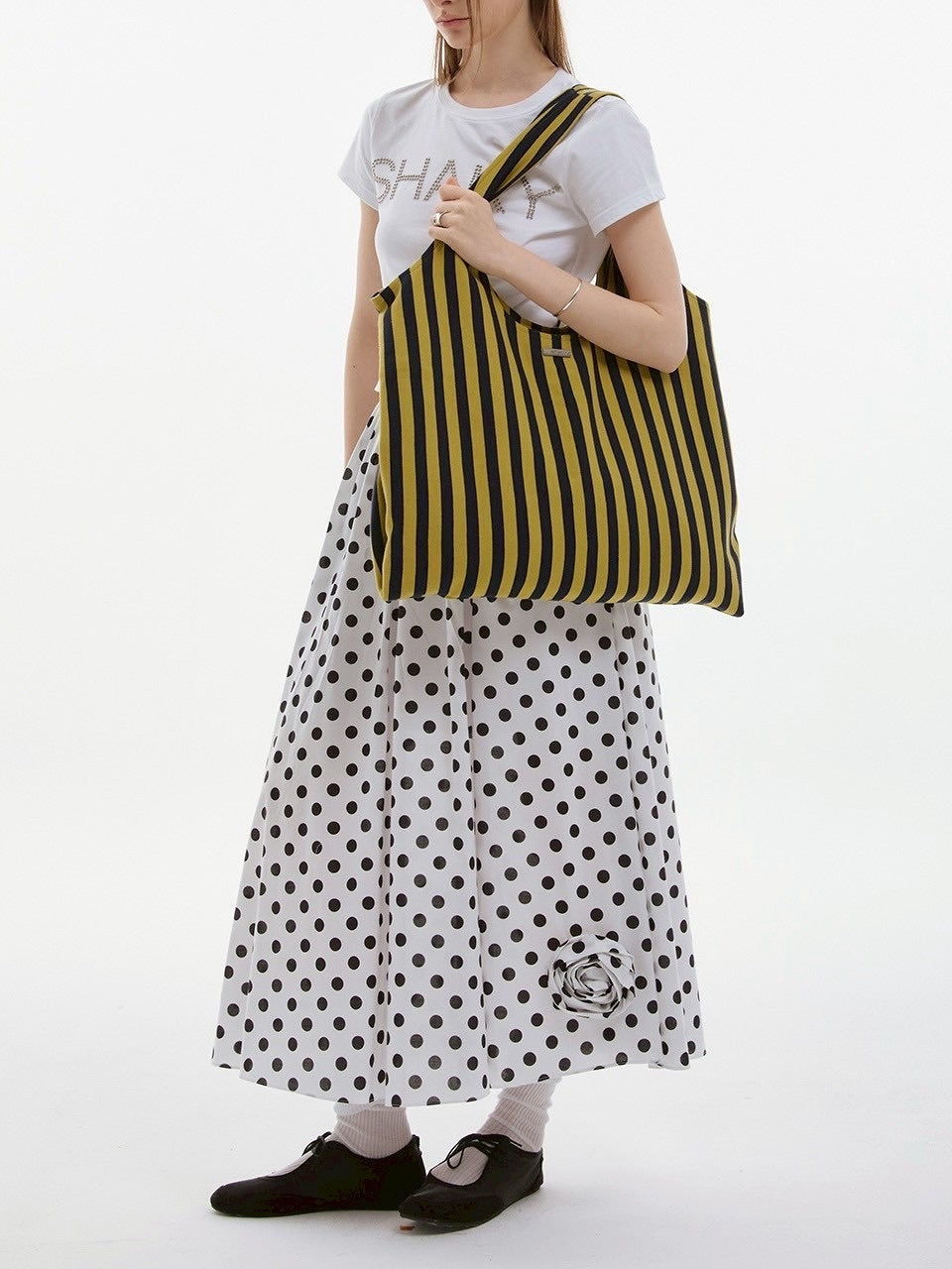 【ESC STUDIO】easy peasy bag/ 【イーエスシーステュディオ】イージーピージートートバッグ