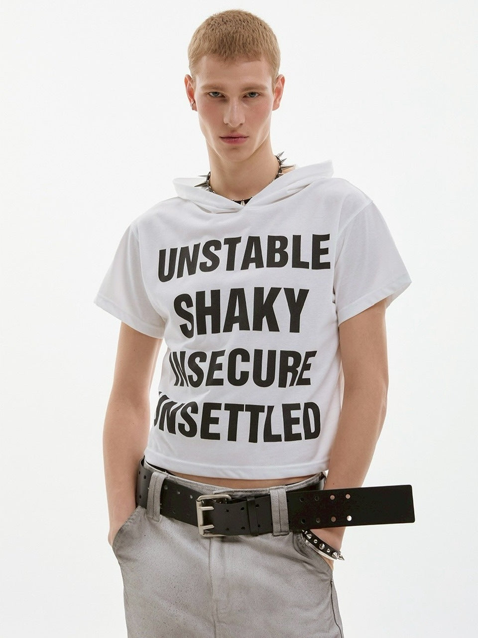 【ESC STUDIO】bulky leather belt/ 【イーエスシーステュディオ】バルキーレザーベルト