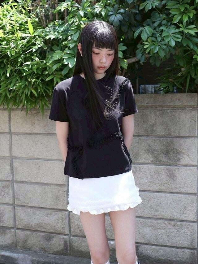 【Uglyshadow】STAR BASIC T-SHIRT / 【アグリーシャドウ】スターベーシック半袖Tシャツ