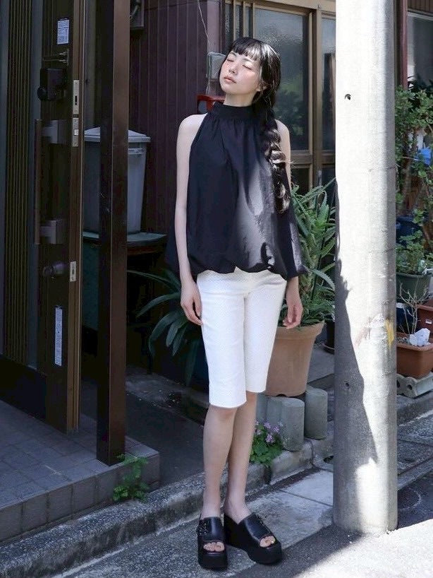 【Uglyshadow】PUMPKIN BLOUS / 【アグリーシャドウ】パンプキンブラウス