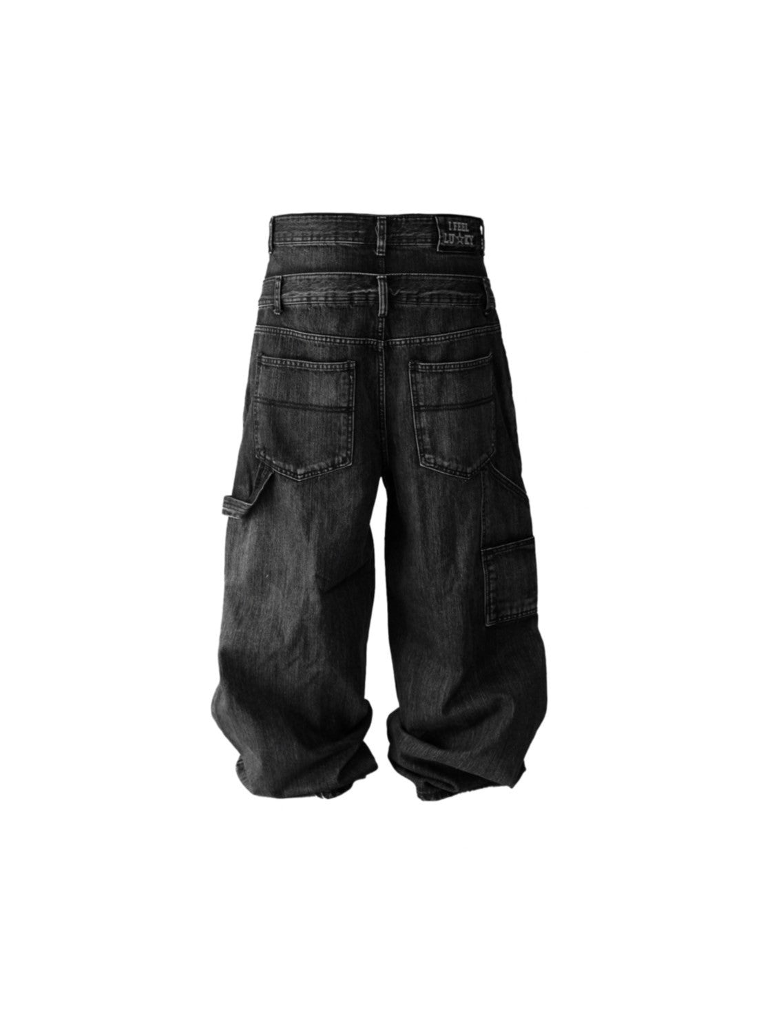 【IFEELLUCKY】Big x2 Double carpenter pants / 【アイフィールラッキー】ビック×2ダブルカーペンターパンツ