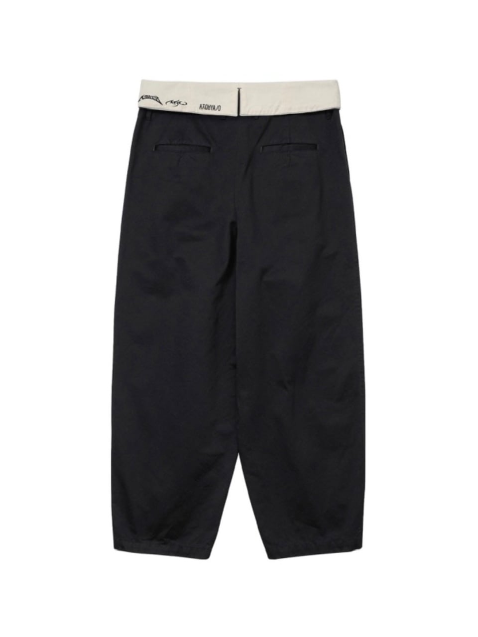 【AJOBYAJO】High Waist Oversized Pants / 【アジョバイアジョ】ハイウエストオーバーサイズカーゴパンツ