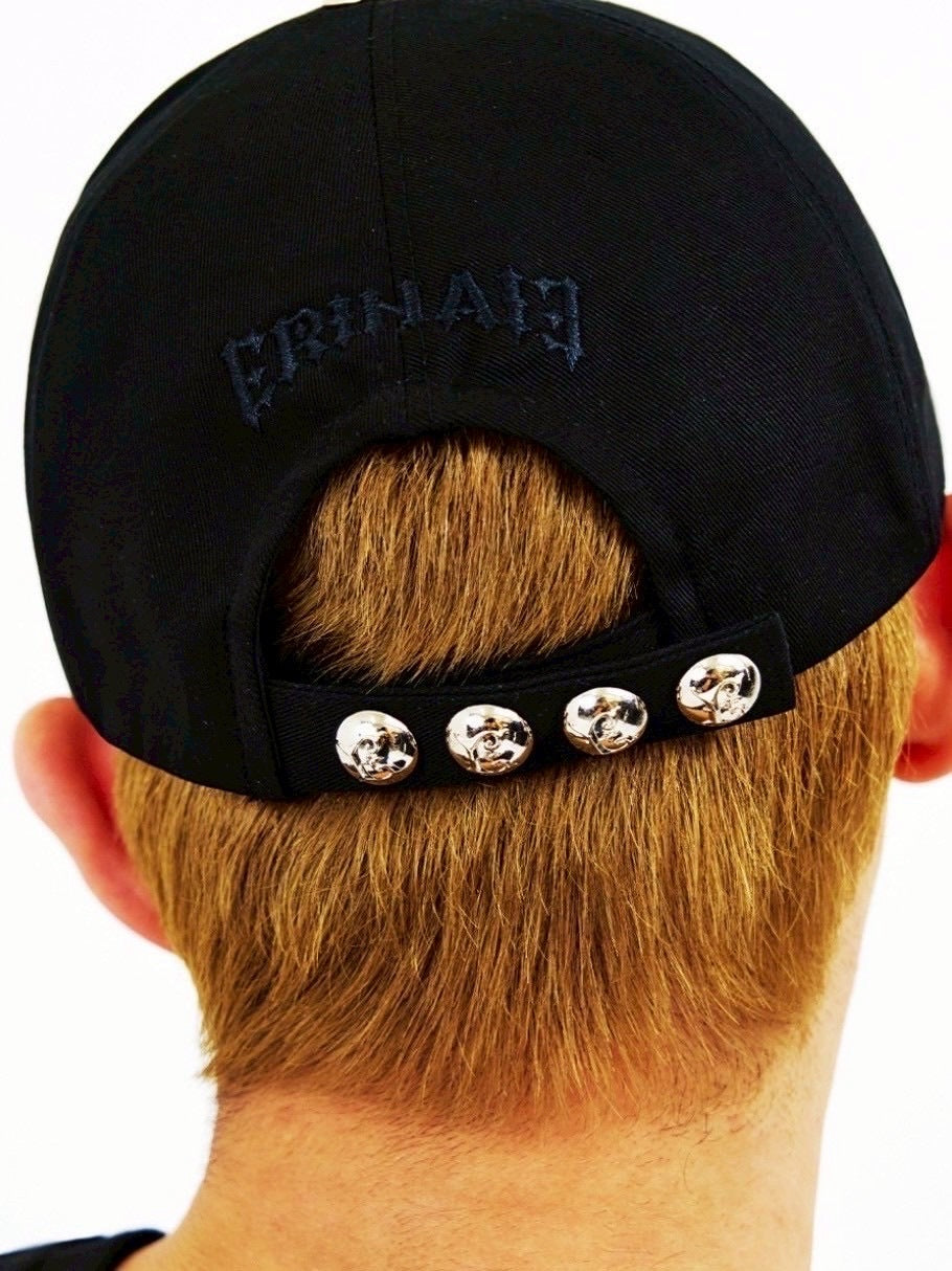 【E RIN AI E】NOUVEAU E DENIM DAD CAP