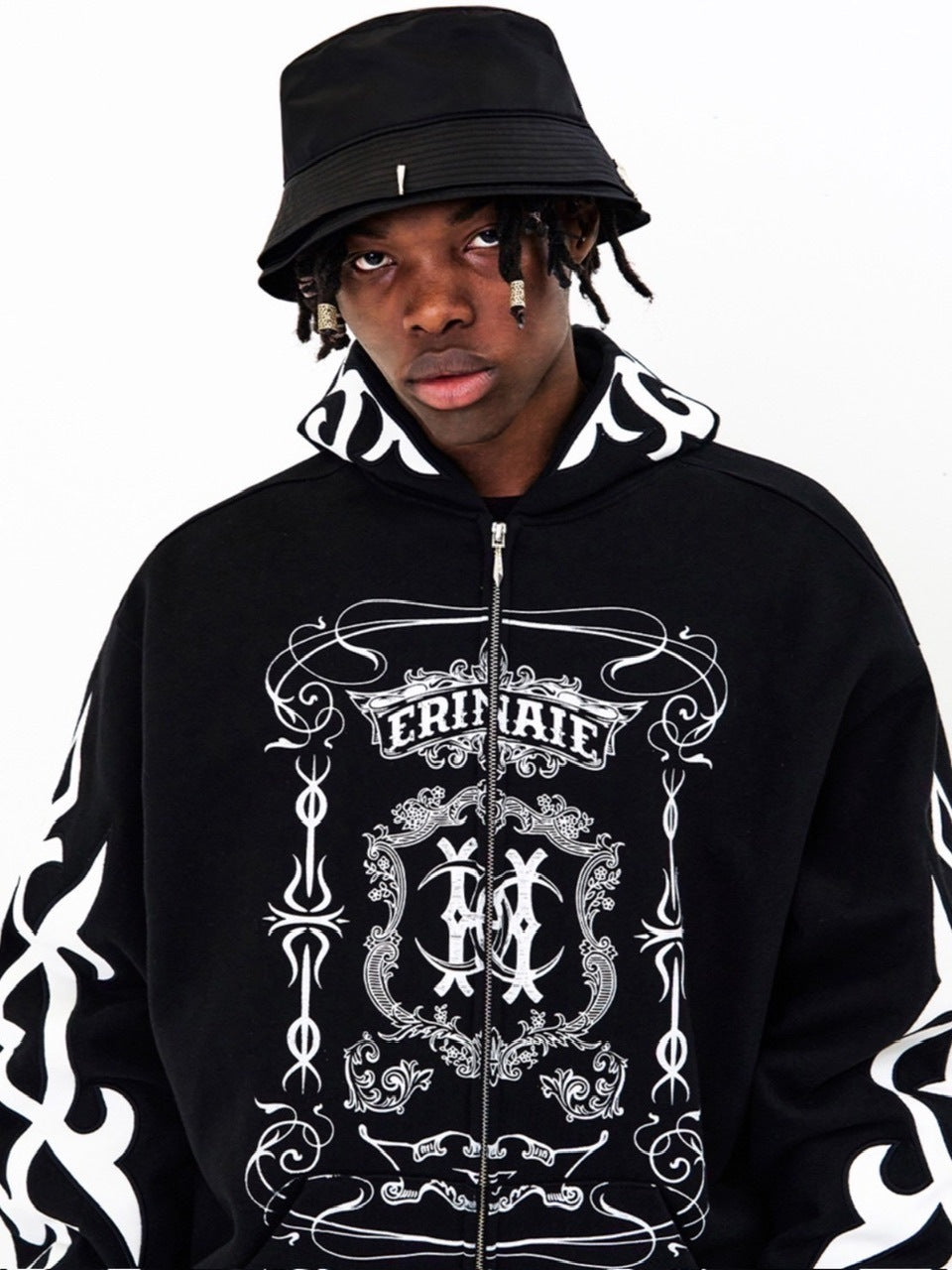 【E RIN AI E】TRIBAL PARTY HOODIE