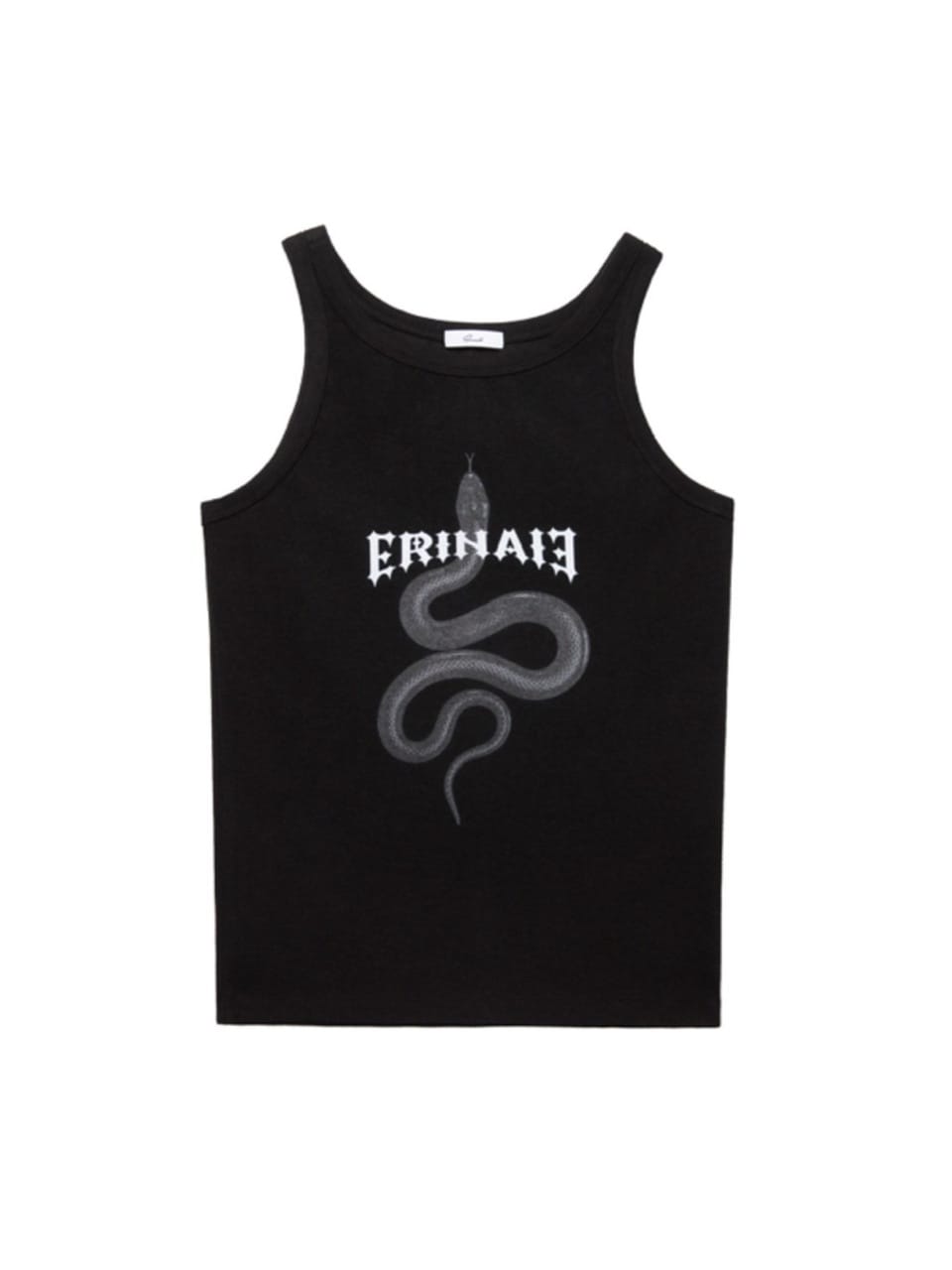 【E RIN AI E】BLACK MAMBA SLEEVELESS