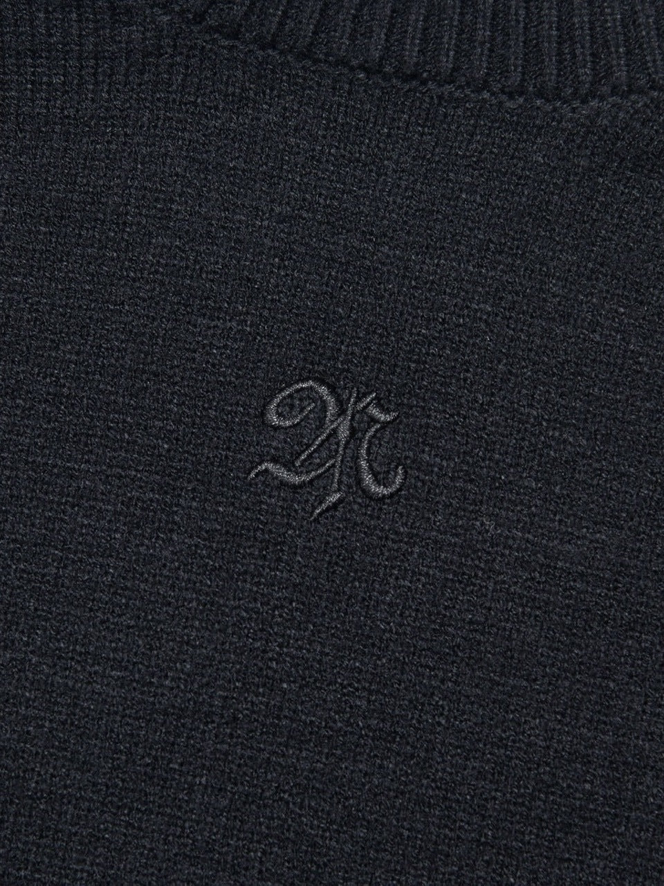 【NOMANUAL】DOUBLE ECHO WOOL KNIT