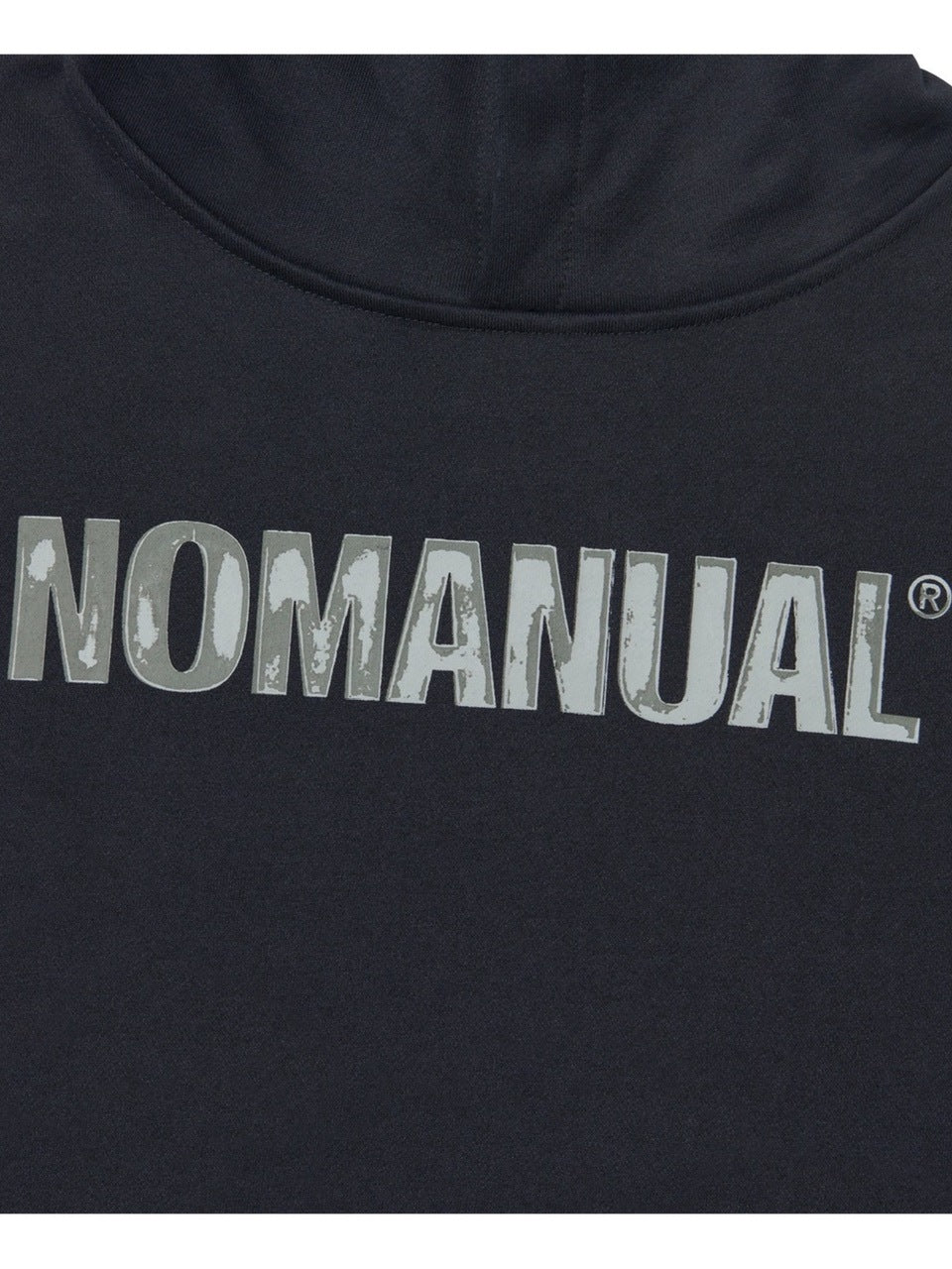 【NOMANUAL】STAMPED LOGO HOODIE