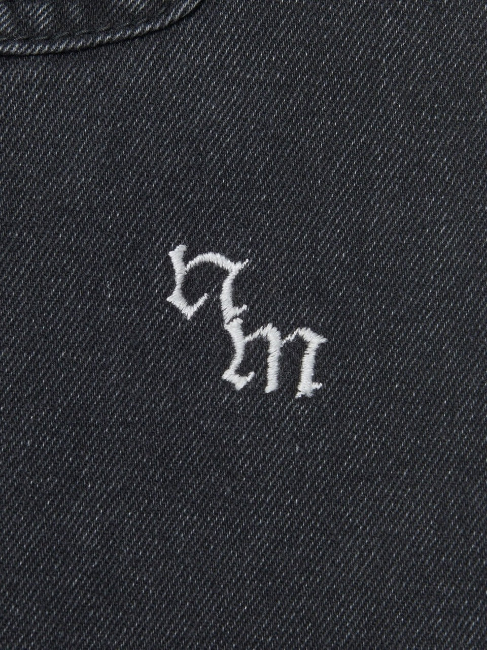 【NOMANUAL】WAVE CURVED DENIM PANTS