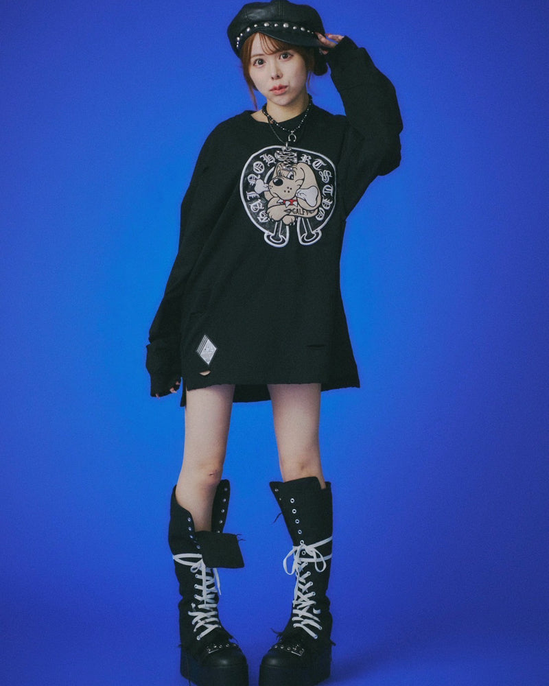 【GALFY】百合の紋紋ボロンTee