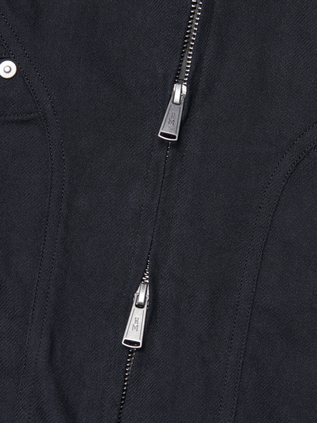 【NOMANUAL】VINTAGE LEATHER COLLAR WORK JACKET