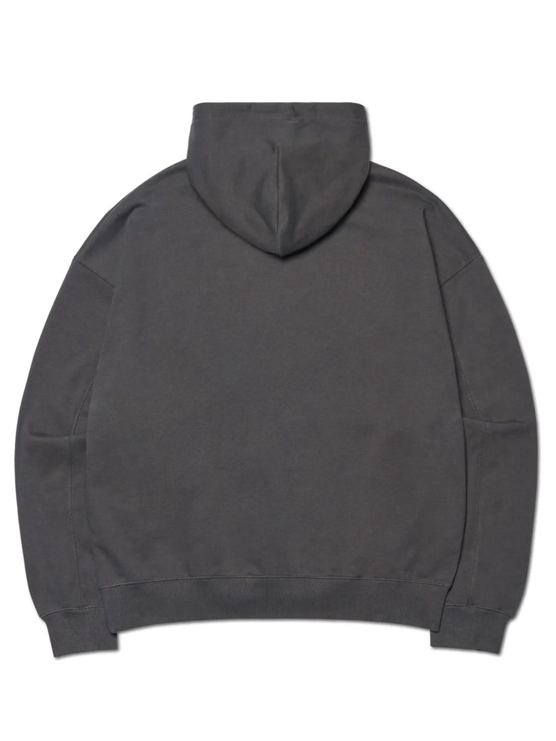 【NOMANUAL】OVERLAY LOGO HOODED ZIP-UP