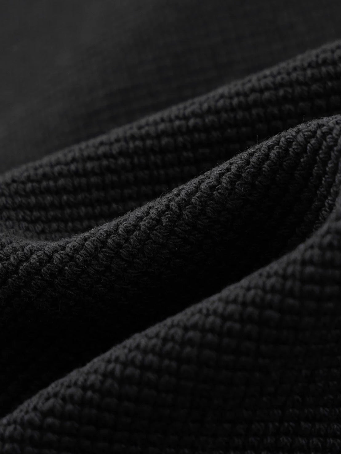 SUPPLIER】Cross Leather Patch Thermal Zip Hoodie – PRESSING WEB SHOP