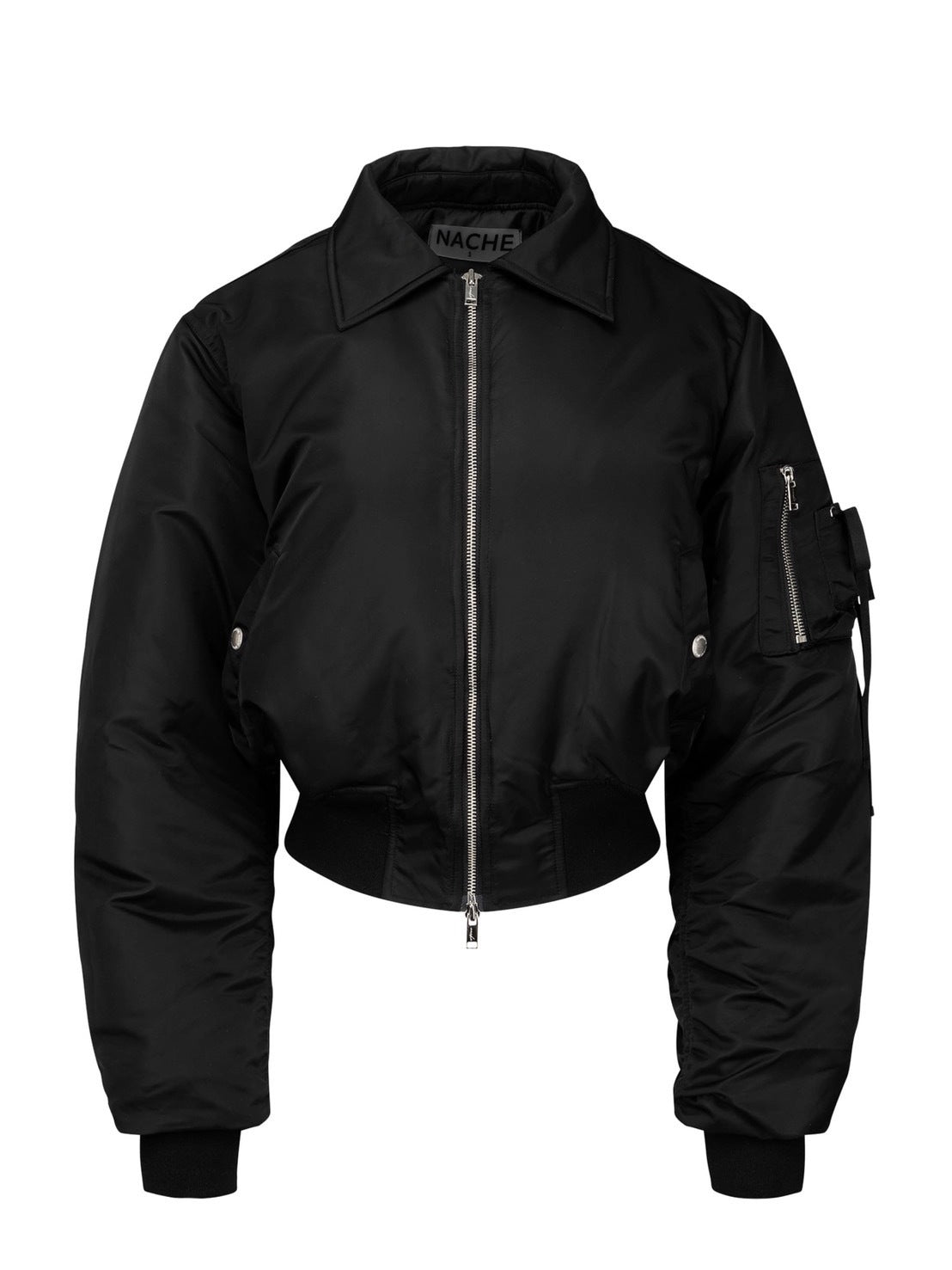 【NACHE】CROPPED BOMBER JACKET (UNISEX)