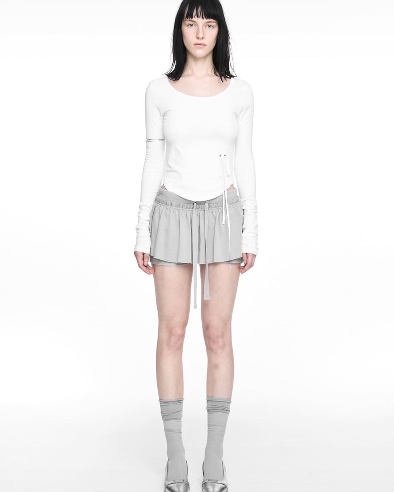 【NACHE】RUFFLE SHORT PANTS