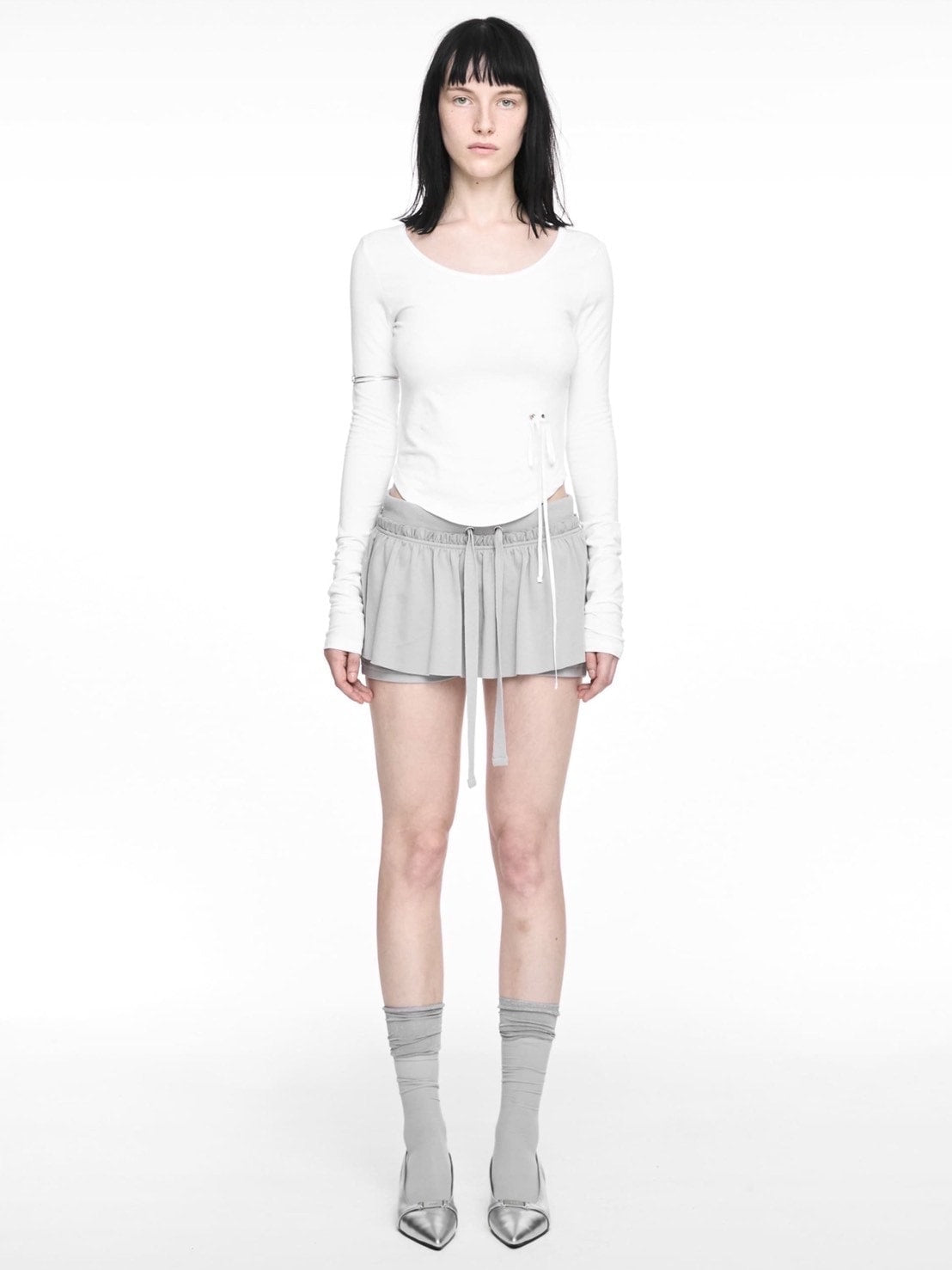 【NACHE】RUFFLE SHORT PANTS